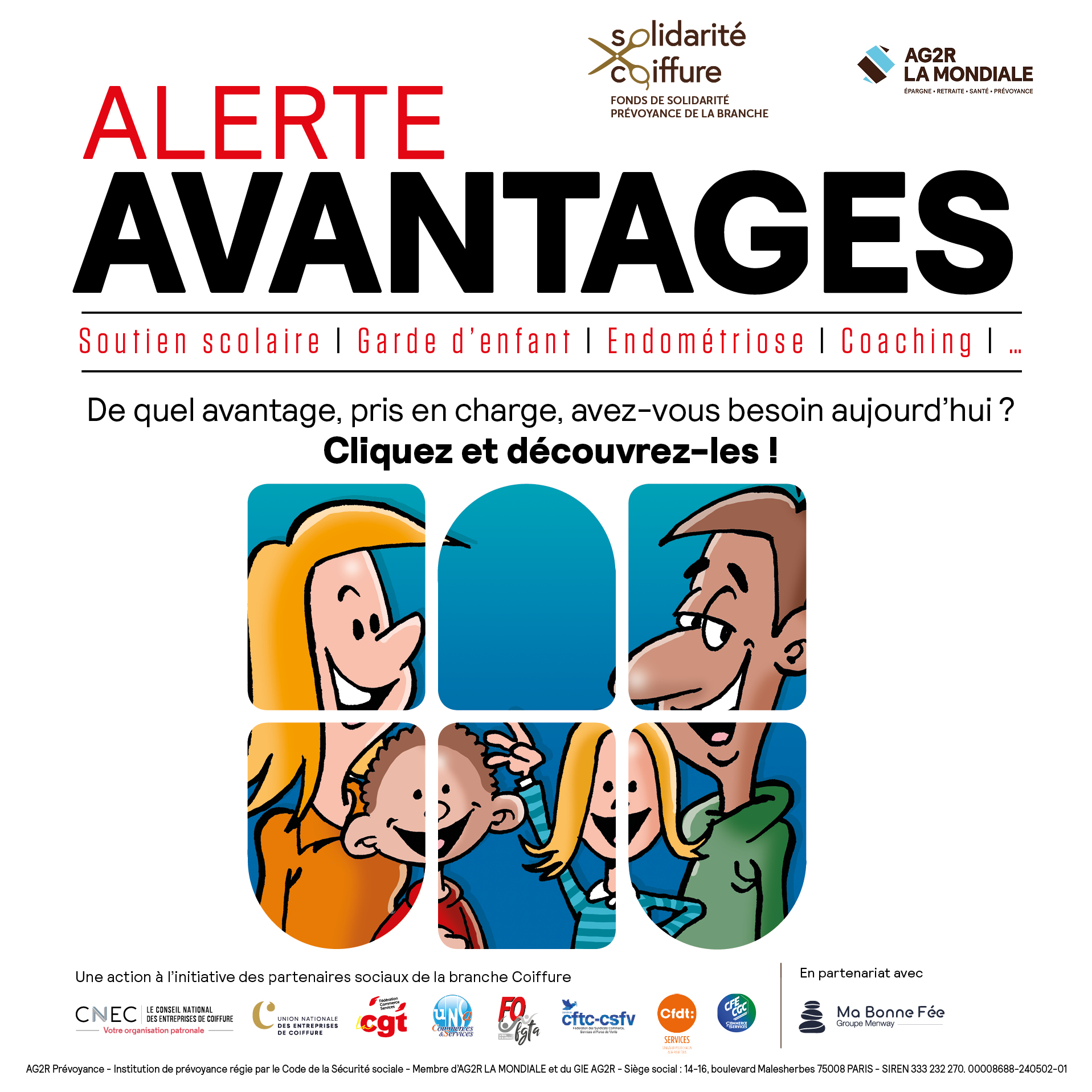 Alerte avantages : les actions de prévention et solidarité de votre branche