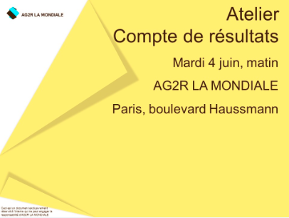 Atelier compte de résultats prévoyance du 4 juin 2019