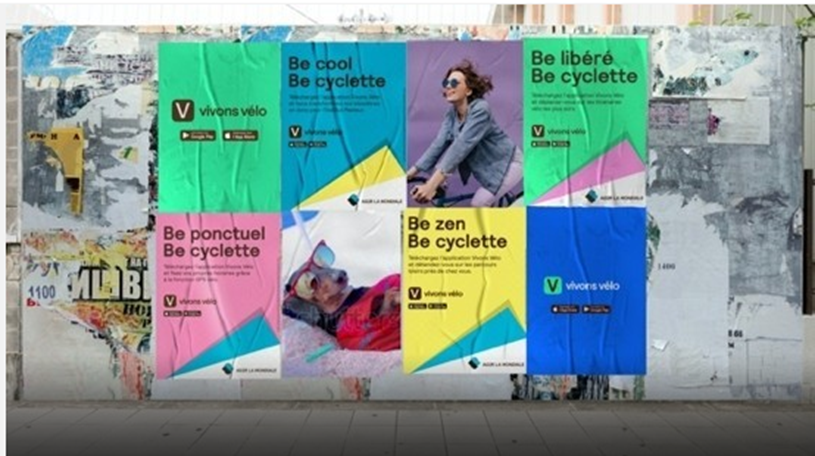 « Be cyclette » : Une nouvelle campagne du programme de prévention santé Vivons Vélo