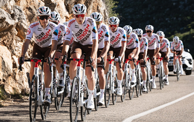 L'équipe cycliste AG2R CITROËN prête pour la saison 2022