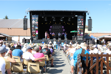 La Fondation pour la vitalité artistique mécène du festival "Bluegrass in La Roche"