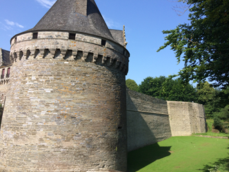 Cérémonie de remerciement des mécènes du château des Rohan de Pontivy (Morbihan)