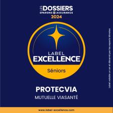 Label Excellence Séniors 2024, les dossiers de l'épargne pour Protecvia Mutuelle santé