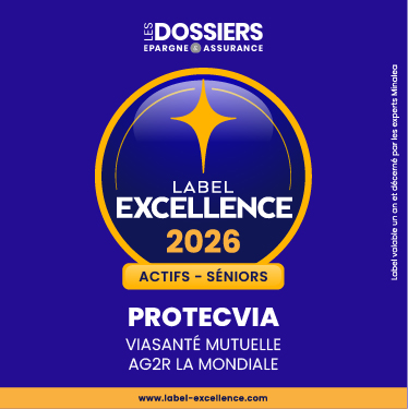 Label Excellence Séniors 2026, les dossiers de l'épargne pour Protecvia Mutuelle santé