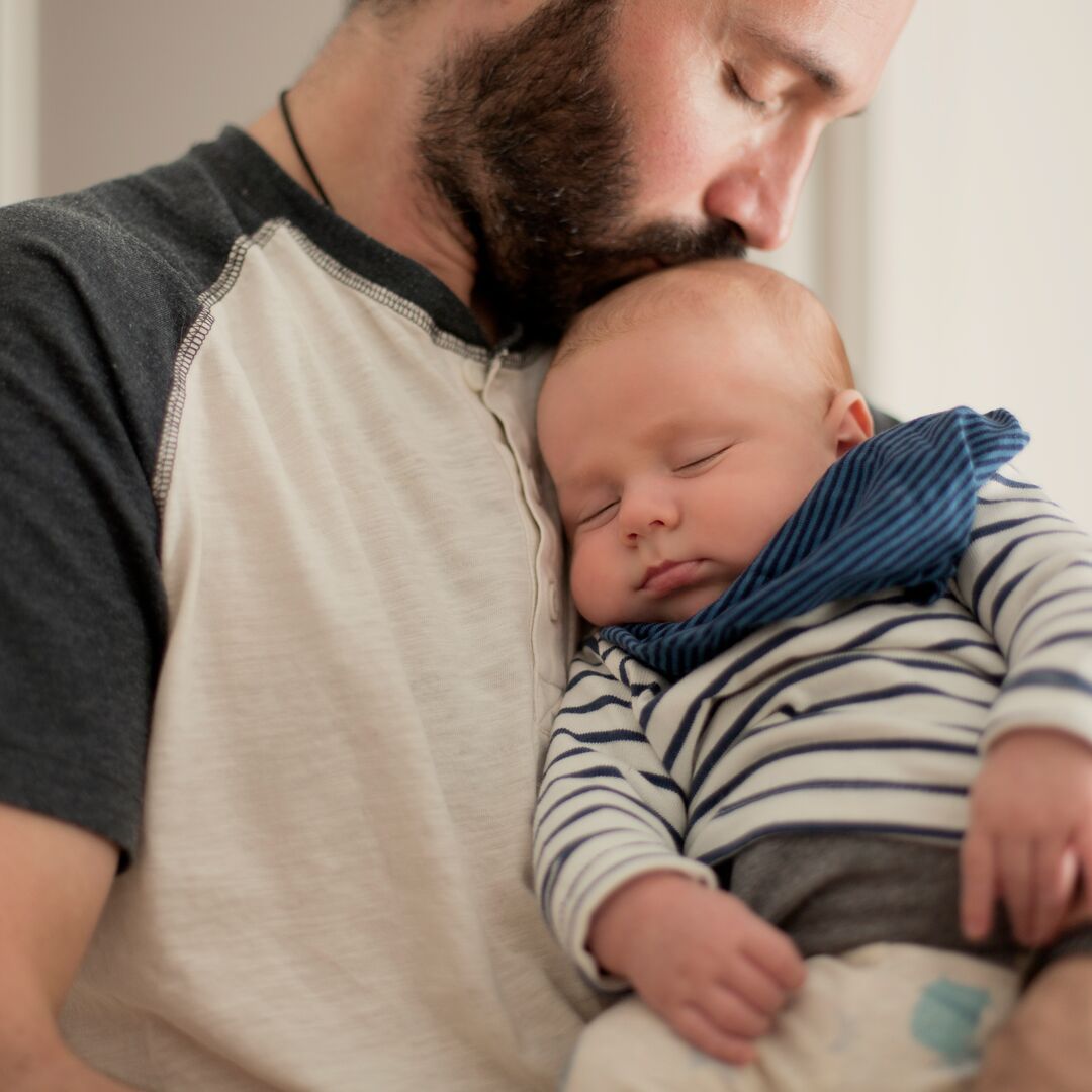 Instagram 1 1 papa avec son bébé